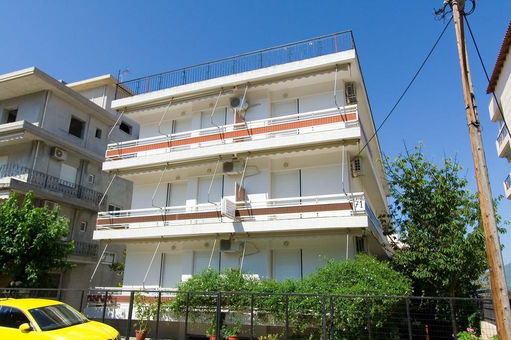 Valkaniotis Apartments Loutra Edipsou  ภายนอก รูปภาพ